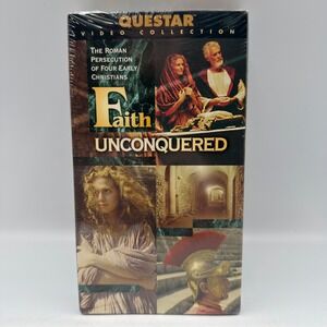 Faith Unconquered VHS Questar Video Collection Roman Persecution New Sealed 1996